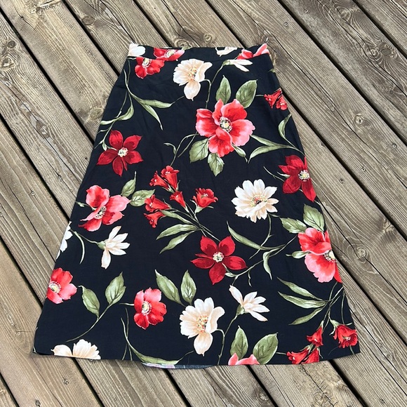 Alfred Dunner Dresses & Skirts - vintage floral maxi skirt